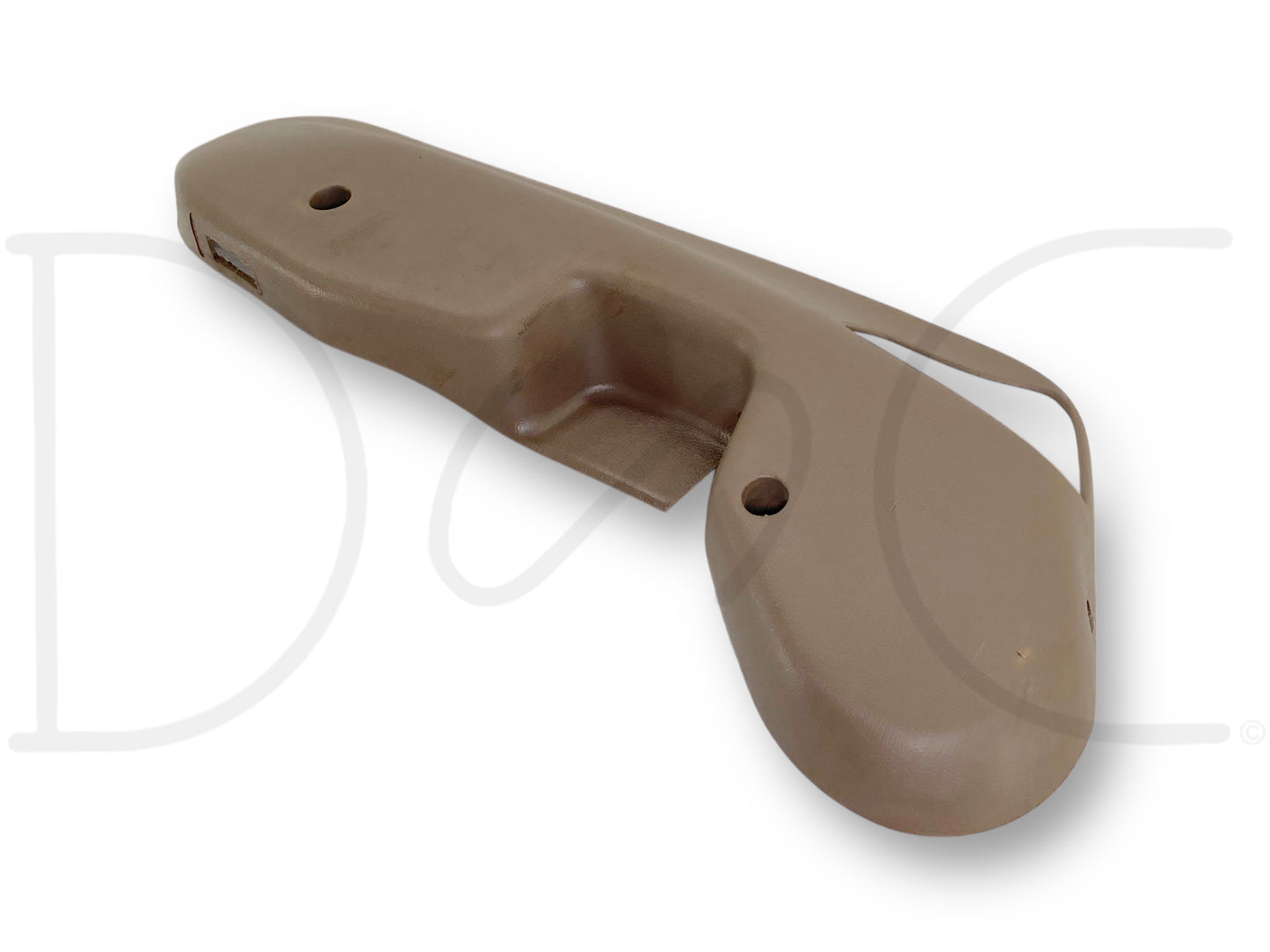 92-97 Ford F250 F350 Super Cab RH Right Passenger Seat Side Trim Panel Tan OEM