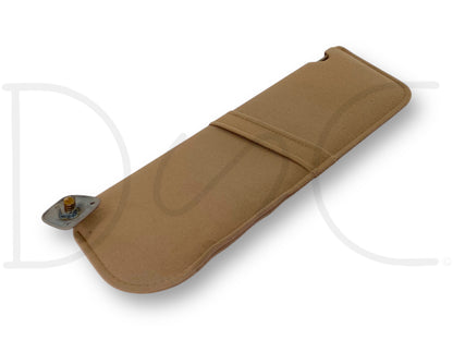 92-97 Ford F250 F350 LH Left Driver Sun Visor Tan OEM