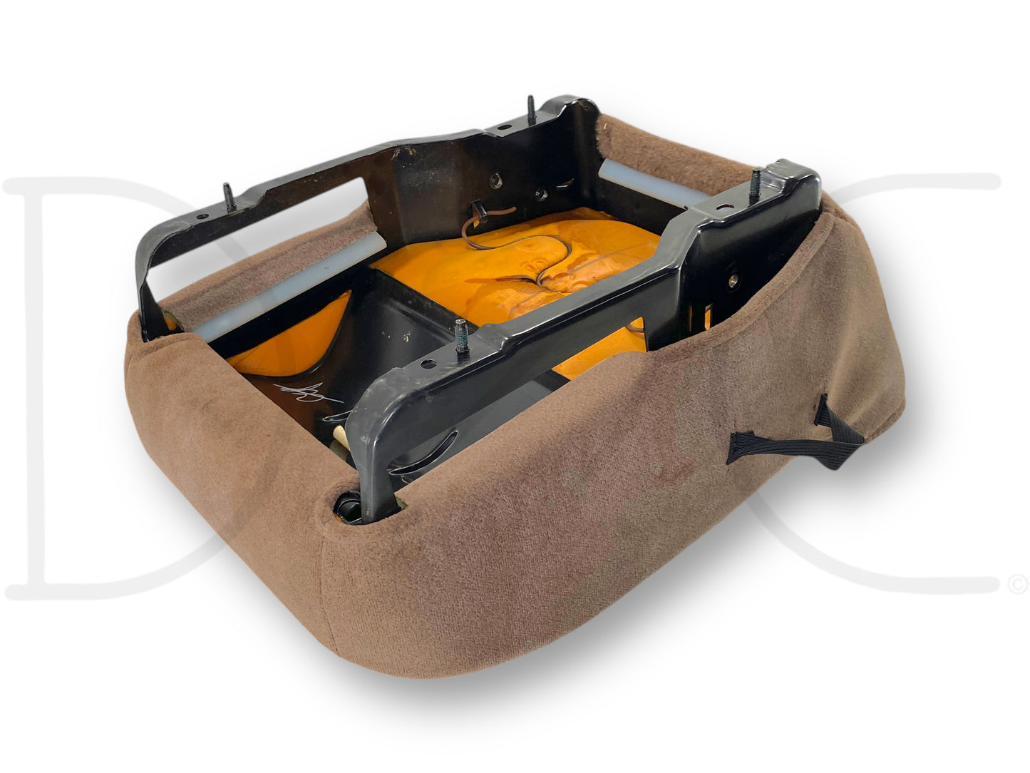 92-97 Ford F250 F350 Center Console Jump Seat 40/20/40 Bottom Cushion Mocha Tan
