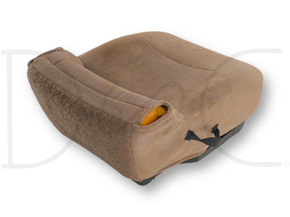 92-97 Ford F250 F350 Center Console Jump Seat 40/20/40 Bottom Cushion Mocha Tan