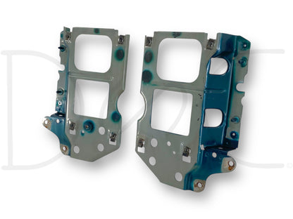 92-97 Ford F250 F350 Headlight Bracket Header Core Support Pair Set RH LH OEM