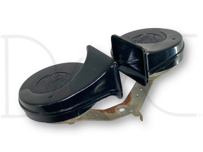 92-97 Ford F250 F350 Horn Set Hi Low Dual Tone Horns OEM
