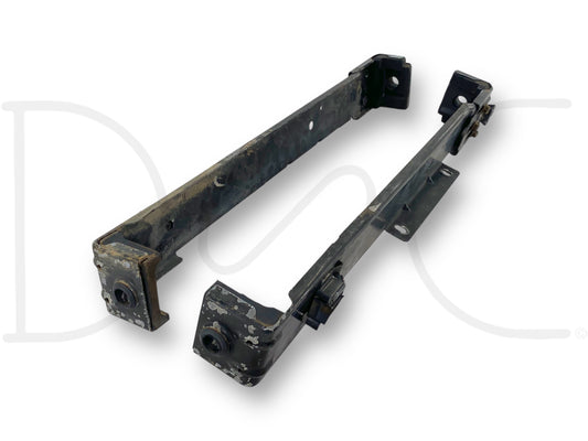 95-97 Ford F250 F350 7.3 Diesel Radiator Mount Bracket Pair OE Brackets