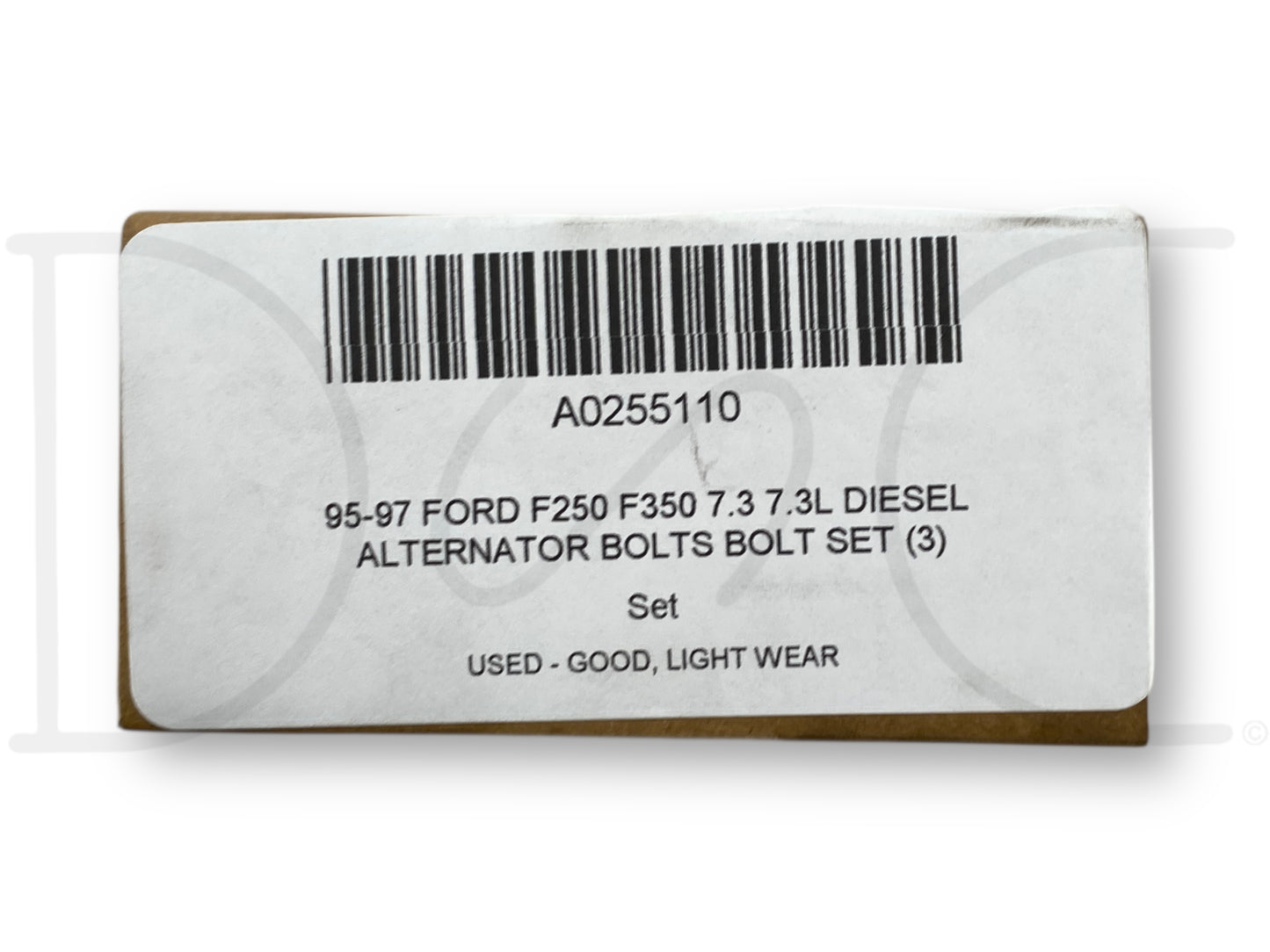 95-97 Ford F250 F350 7.3 7.3L Diesel Alternator Bolts Bolt Set (3)