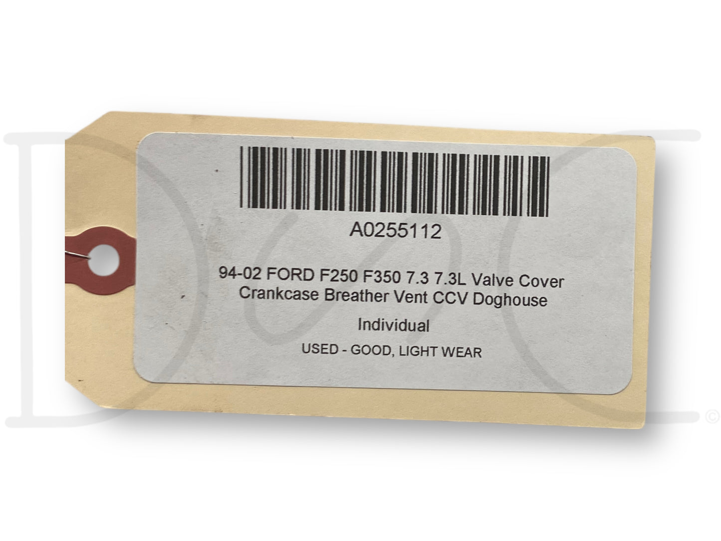 94-02 Ford F250 F350 7.3 7.3L Valve Cover Crankcase Breather Vent CCV Doghouse
