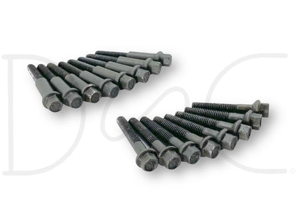 95-02 Ford F250 F350 7.3 7.3L Fuel Injector Retainer Bolts OE Bolt Set [16]