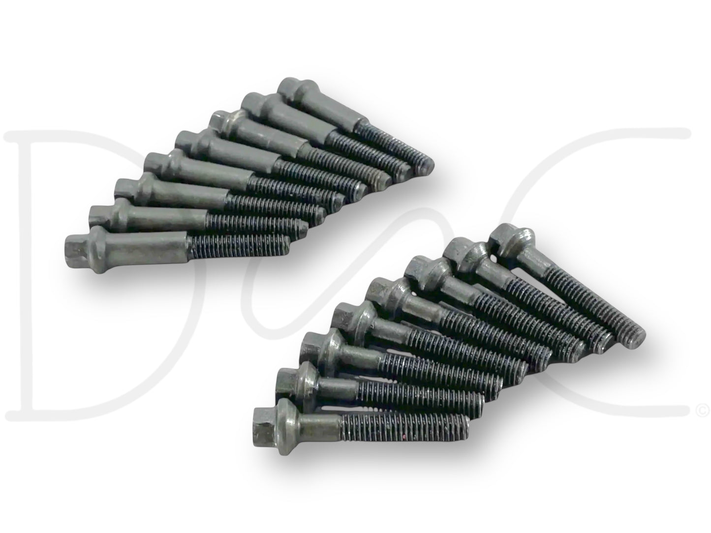 99-02 Ford F250 F350 7.3 7.3L Fuel Injector Retainer Bolts OE Bolt Set [16]