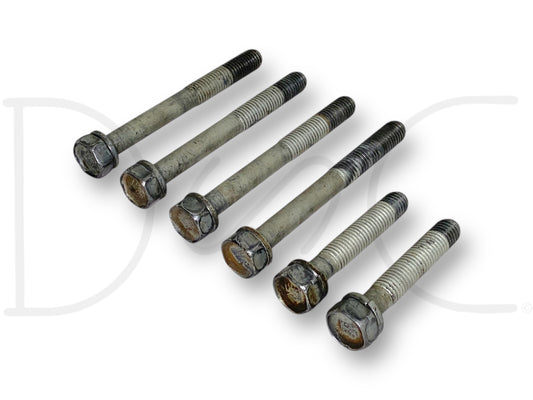 94-97 Ford F250 F350 7.3 7.3L E4OD Auto Transmission Bolts Bolt Set (6) OEM