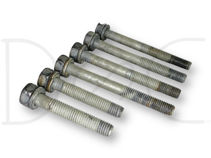 94-97 Ford F250 F350 7.3 7.3L E4OD Auto Transmission Bolts Bolt Set (6) OEM