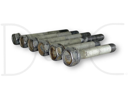 94-97 Ford F250 F350 7.3 7.3L E4OD Auto Transmission Bolts Bolt Set (6) OEM