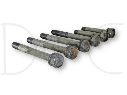 94-97 Ford F250 F350 7.3 7.3L E4OD Auto Transmission Bolts Bolt Set (6) OEM
