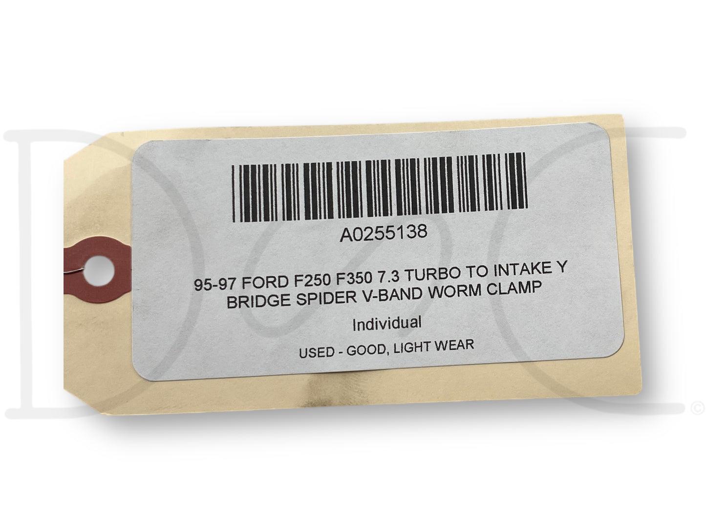 95-97 Ford F250 F350 7.3 Turbo To Intake Y Bridge Spider V-Band Worm Clamp