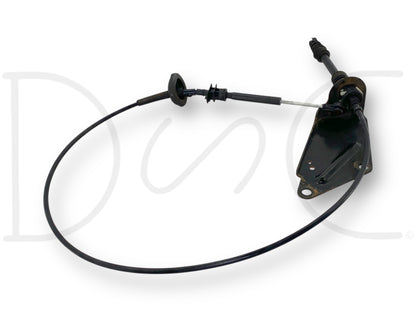 94-97 Ford F350 E4OD Transmission Shifter Cable & Bracket Auto Trans