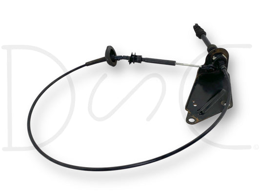94-97 Ford F350 E4OD Transmission Shifter Cable & Bracket Auto Trans
