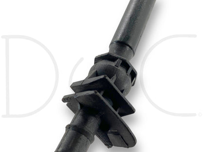 94-97 Ford F350 E4OD Transmission Shifter Cable & Bracket Auto Trans