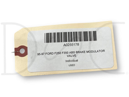 95-97 Ford F250 F350 ABS Brake Modulator Valve