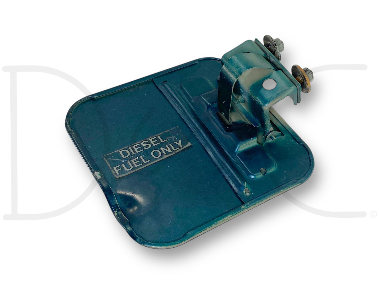 87-97 Ford F250 F350 Bed Fuel Tank Fill Filler Access Door Nb Green OEM