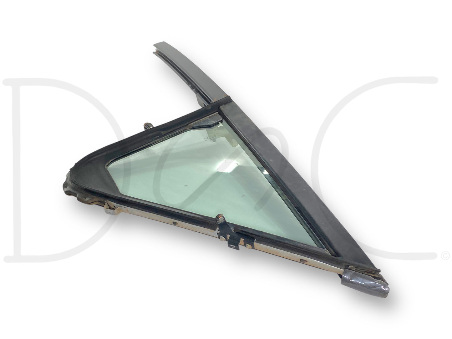 92-97 Ford F250 F350 RH Right Passenger Vent Wing Window Glass Assembly OEM