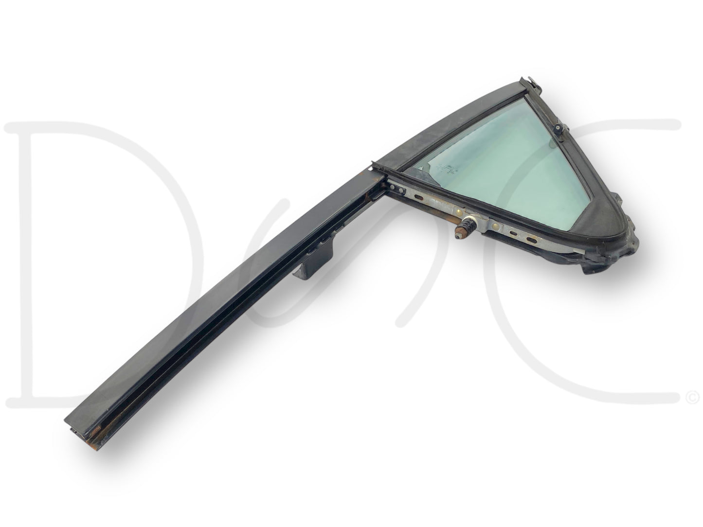 92-97 Ford F250 F350 RH Right Passenger Vent Wing Window Glass Assembly OEM