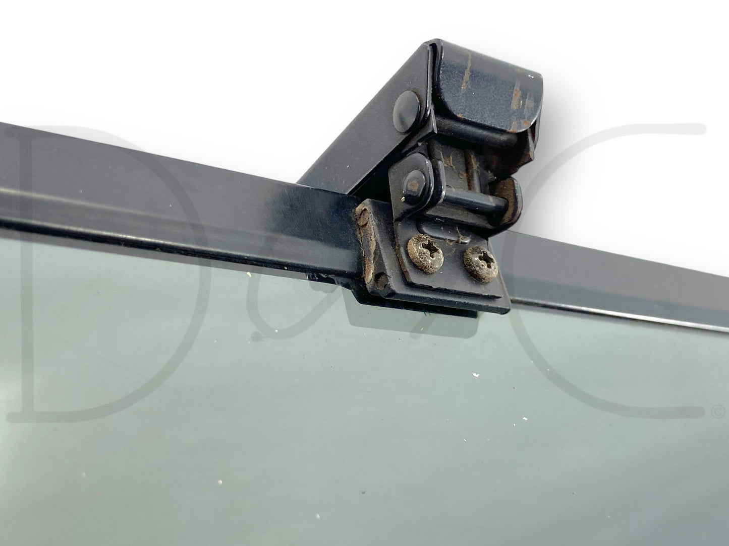 88-97 Ford F250 F350 Center Middle Sliding Rear Window Glass Side Pane Set OEM