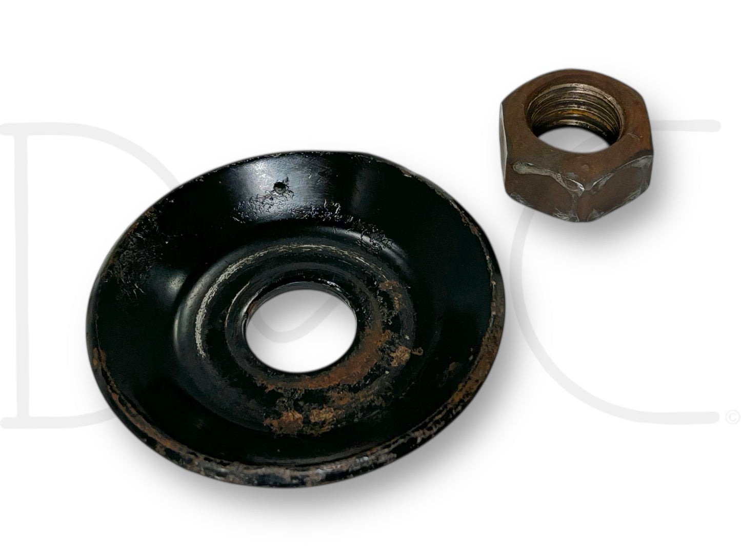 92-97 Ford F250 F350 Lower Coil Spring Retainer Washer W/ Nut 2WD
