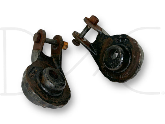 92-97 Ford F250 F350 Front Coil Spring Seat Lower Set Left Right 2WD OEM