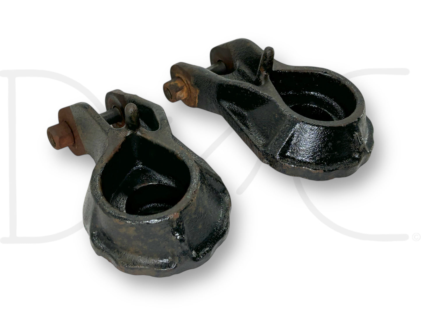 92-97 Ford F250 F350 Front Coil Spring Seat Lower Set Left Right 2WD OEM