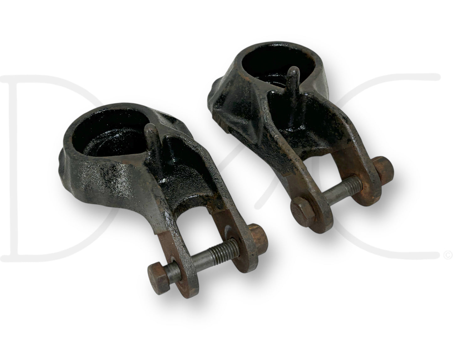 92-97 Ford F250 F350 Front Coil Spring Seat Lower Set Left Right 2WD OEM