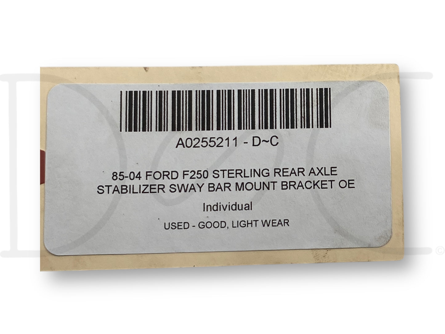 85-04 Ford F250 Sterling Rear Axle Stabilizer Sway Bar Mount Bracket OE
