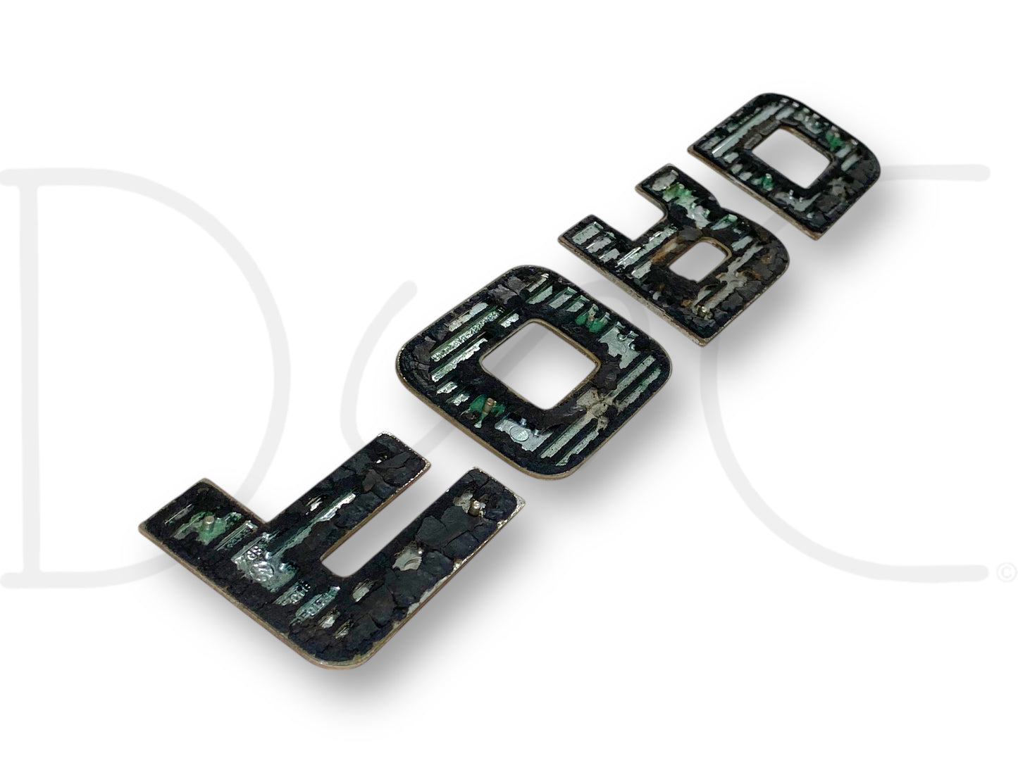 92-97 Ford F150 F250 F-250 Truck Tailgate Badge Lettering Letters Set OE