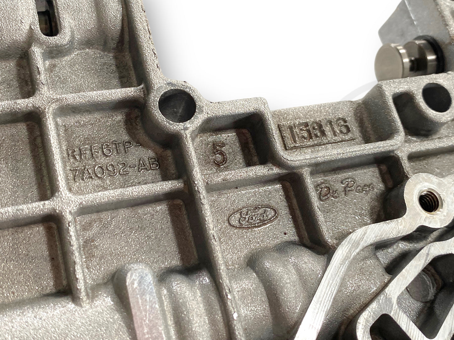 95-97 Ford 7.3 Diesel E4OD Transmission Solenoid Valve Body Accumulator