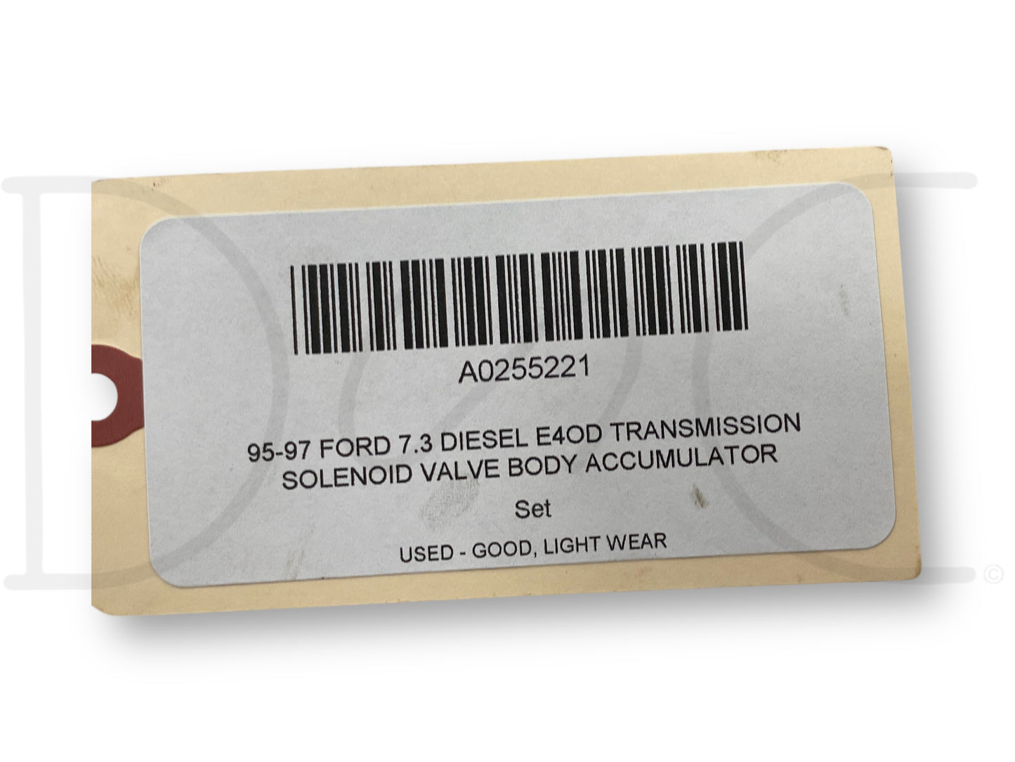 95-97 Ford 7.3 Diesel E4OD Transmission Solenoid Valve Body Accumulator