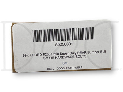 99-07 Ford F250 F350 Super Duty Rear Bumper Bolt Set OE Hardware Bolts