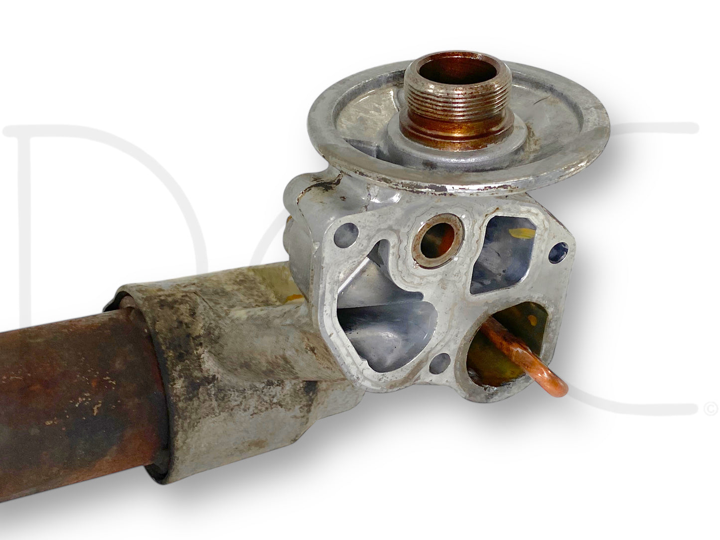 94-97 Ford F250 F350 7.3 7.3L Powerstroke Diesel Oil Cooler Assembly *Blem*