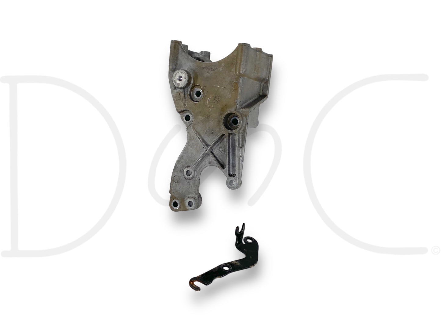 96-02 Chevy GMC 4.3 5.0 5.7 Power Steering Pump A/C Compressor Bracket Set OEM