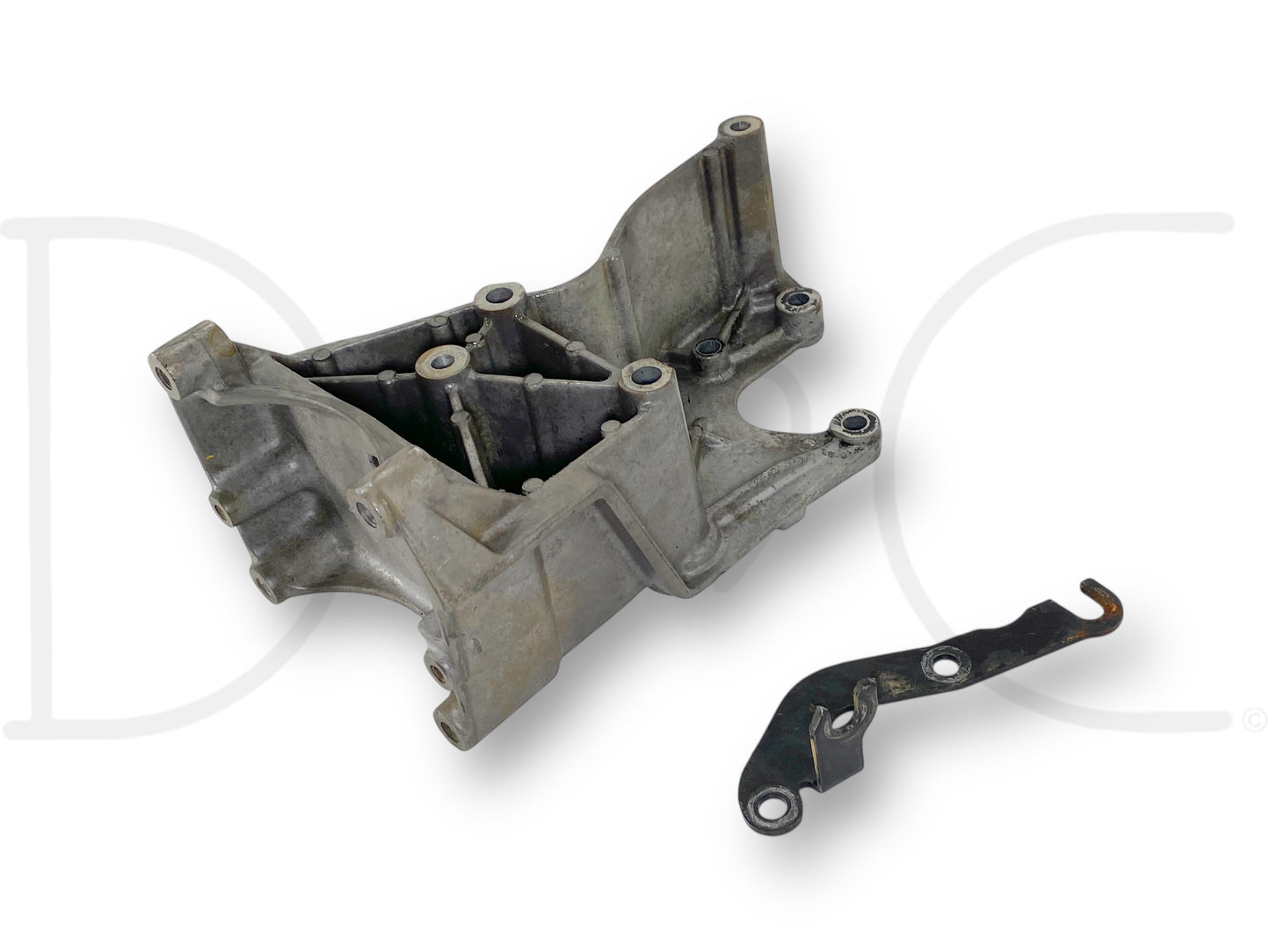 96-02 Chevy GMC 4.3 5.0 5.7 Power Steering Pump A/C Compressor Bracket Set OEM