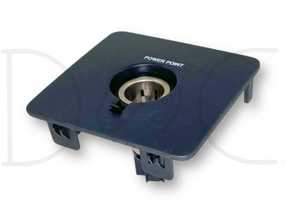 05-07 Ford F250 F350 Super Duty Dash Bezel Power Point 12V Outlet Plug OE *Blem*