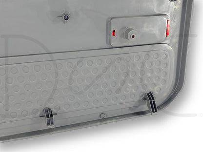 99-07 Ford F250 F350 XL LH Left Driver Front Door Panel Gray OE