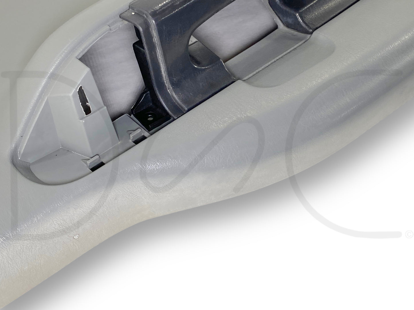 99-07 Ford F250 F350 XL LH Left Driver Front Door Panel Gray OE