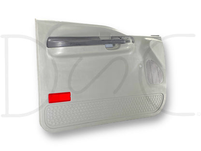 99-07 Ford F250 F350 XL LH Left Driver Front Door Panel Gray OE