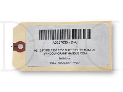 99-16 Ford F250 F350 Super Duty Manual Window Crank Handle OEM