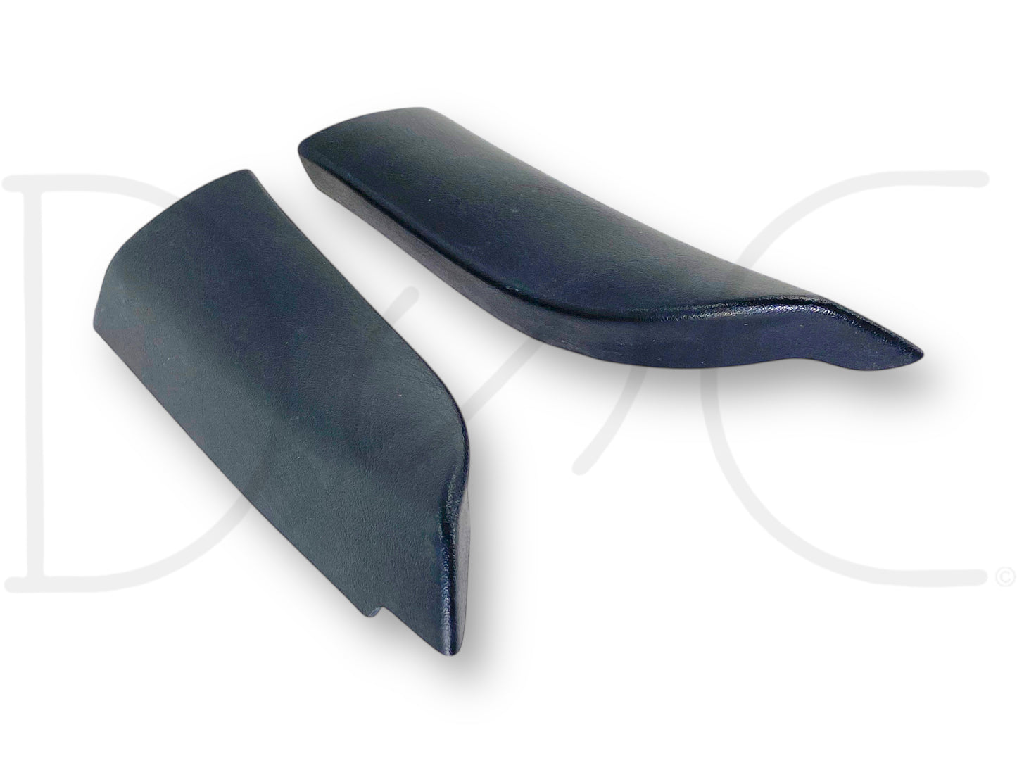 99-07 Ford F250 F350 LH RH Left Right Door Sail Trim Panel Covers Set Black OE