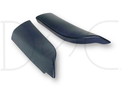 99-07 Ford F250 F350 LH RH Left Right Door Sail Trim Panel Covers Set Black OE