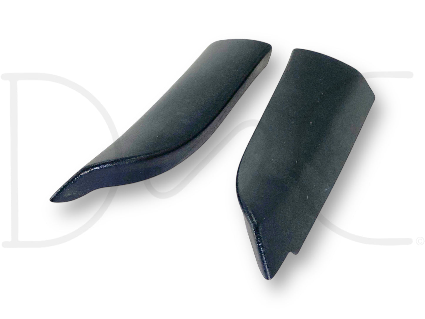 99-07 Ford F250 F350 LH RH Left Right Door Sail Trim Panel Covers Set Black OE
