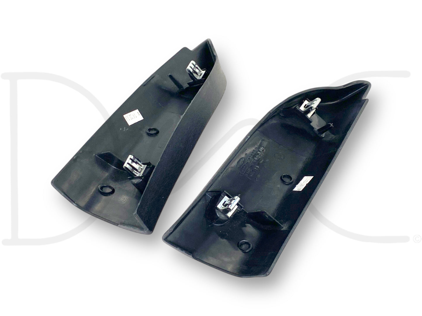 99-07 Ford F250 F350 LH RH Left Right Door Sail Trim Panel Covers Set Black OE
