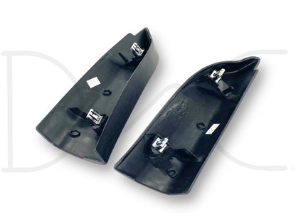 99-07 Ford F250 F350 LH RH Left Right Door Sail Trim Panel Covers Set Black OE