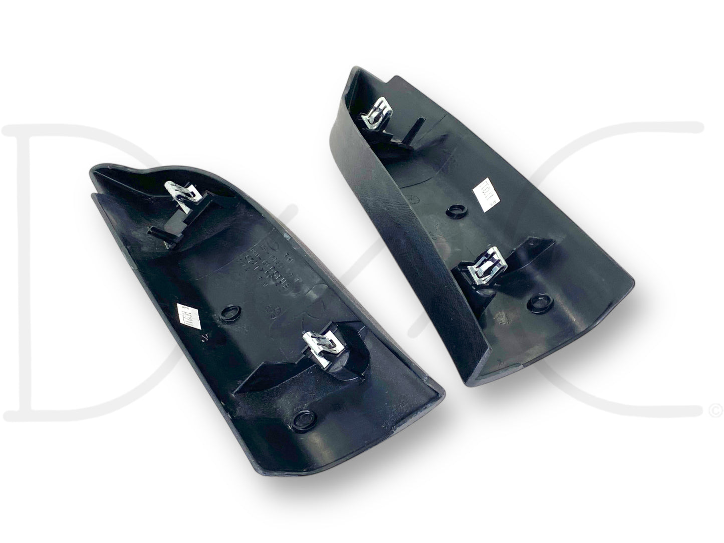 99-07 Ford F250 F350 LH RH Left Right Door Sail Trim Panel Covers Set Black OE