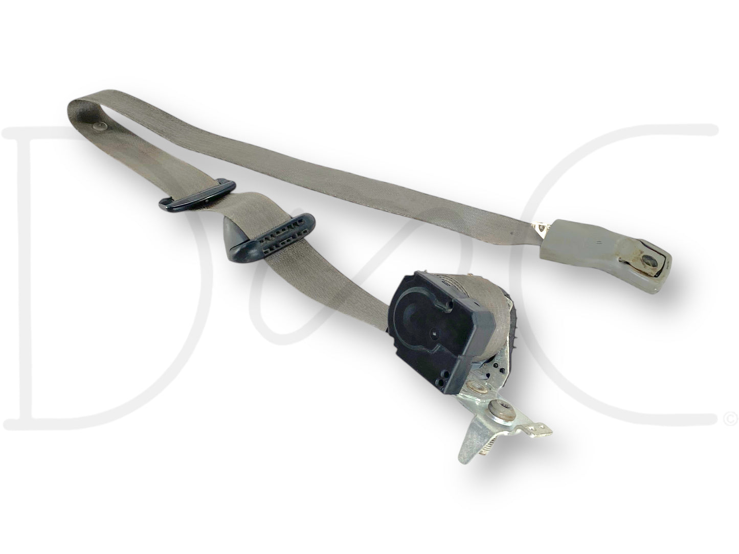 05-07 Ford F250 F350 LH Left Driver Front Seat Belt Seatbelt Gray OE