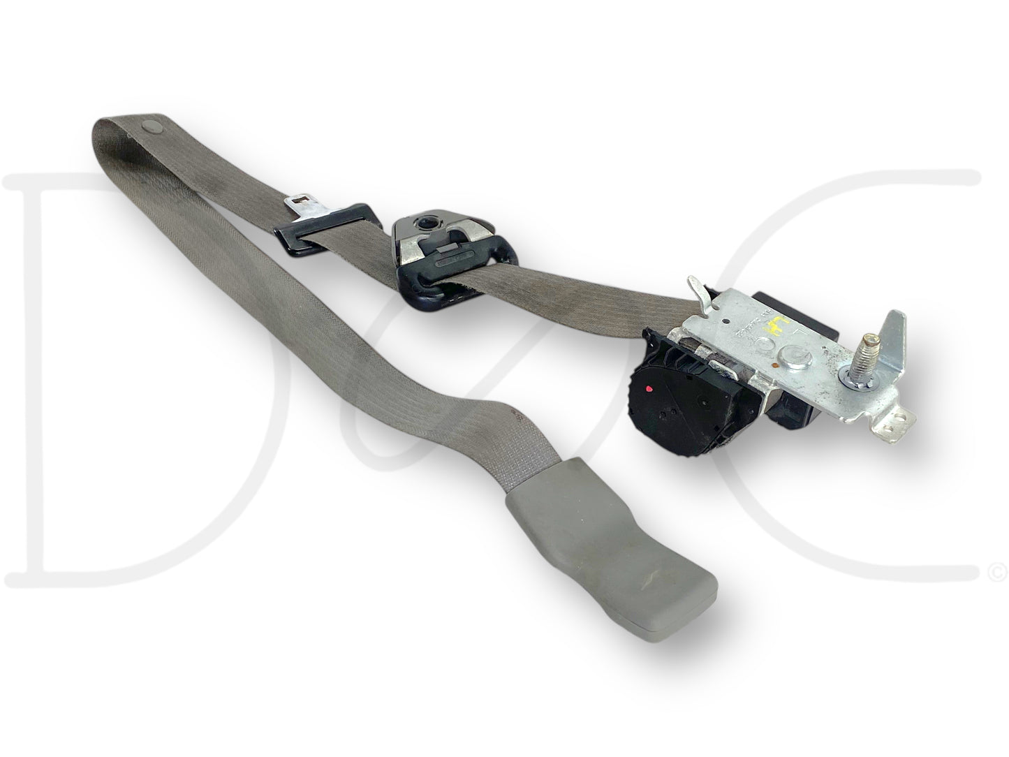 05-07 Ford F250 F350 LH Left Driver Front Seat Belt Seatbelt Gray OE
