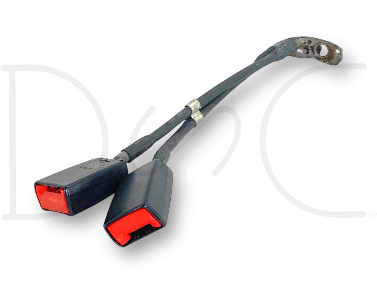 01-07 Ford F250 F350 RH Passenger & Center Front Bench Seat Belt Buckle Latch